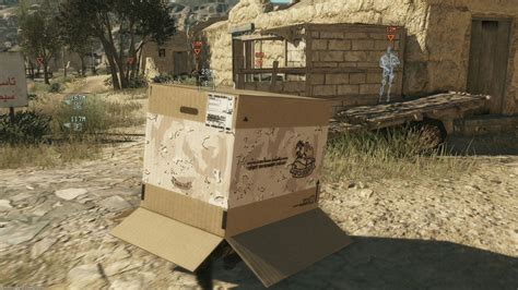 metal gear solid box hiding|solid snake cardboard box.